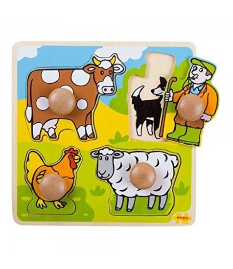 Imagine Primul meu puzzle - 4 animale domestice