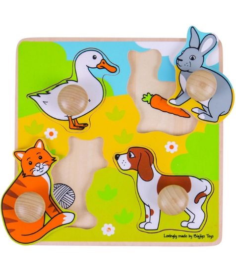 Imagine Primul meu puzzle - animale de companie