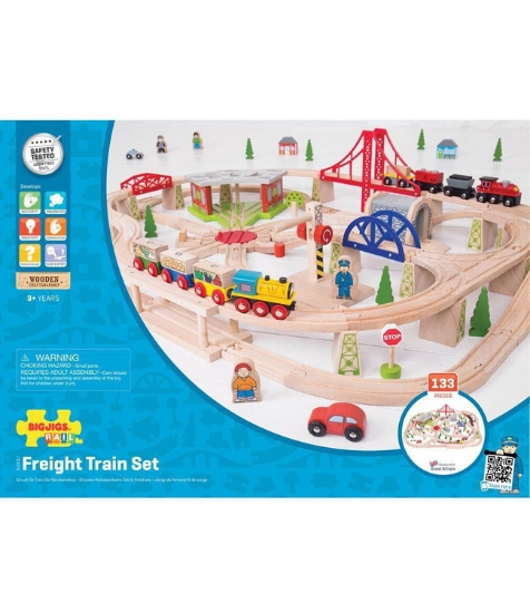 Imagine Circuit cu tren marfar (133 piese)