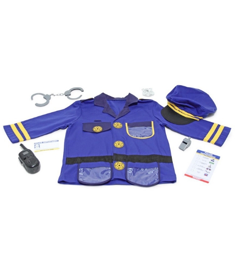 Imagine Costum carnaval copii Ofiter de Politie