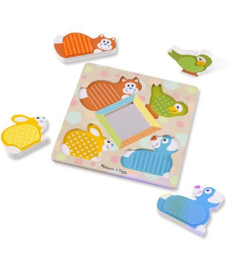 Imagine Puzzle tactil cu oglinda Pets