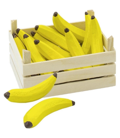 Imagine Banane din lemn in ladita