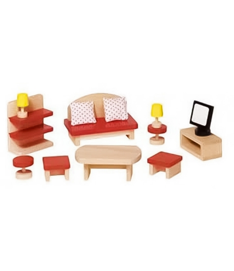 Imagine Mobilier pentru casute papusi - Living