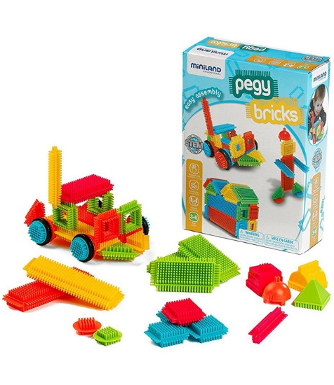 Imagine Joc de constructii Pegy Bricks 36