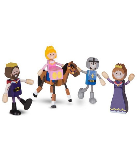 Imagine Set figurine flexibile Familia Regala
