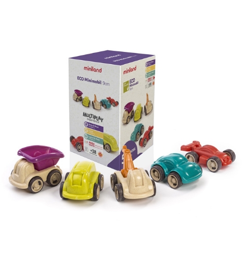 Imagine Set 5 vehicule 12 cm Minimobile ECO