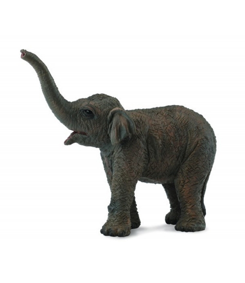 Imagine Figurina pui de Elefant asiatic S