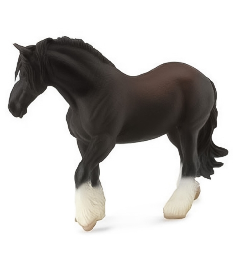 Imagine Figurina Cal Negru Shire XL