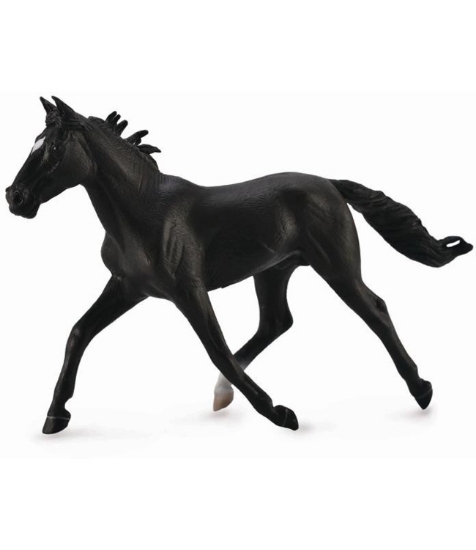 Imagine Figurina Armasar Standardbred Pacer Black