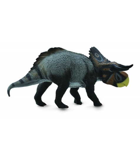 Imagine Figurina dinozaur Nasutoceratops pictata manual L
