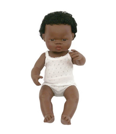 Imagine Papusa baiat african 38 cm