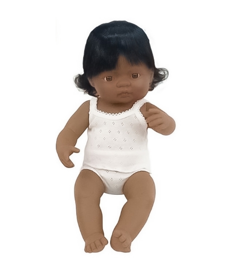 Imagine Papusa Baby hispanic fata  38 cm
