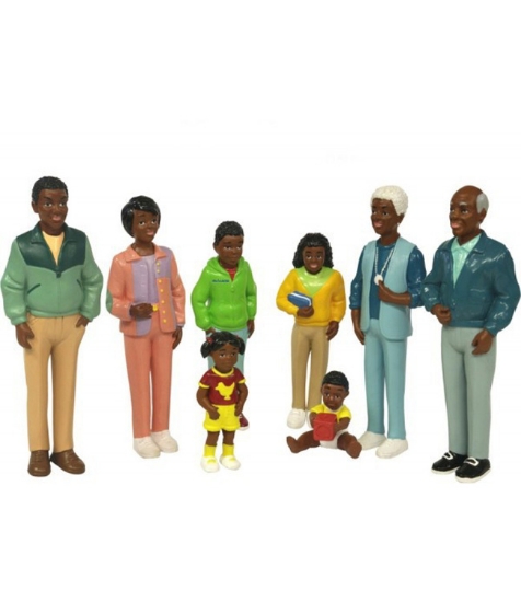Imagine Figurine familie africana