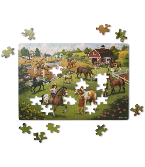 Imagine Primul meu puzzle eco din carton Calutii