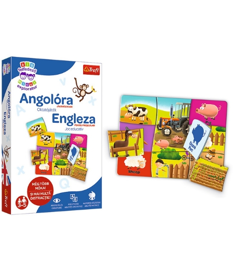 Imagine Joc educativ Edupuzzle Engleza pentru prescolari