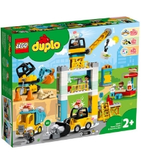 Imagine Lego Duplo Macara turn si constructie 10933