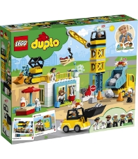 Imagine Lego Duplo Macara turn si constructie 10933