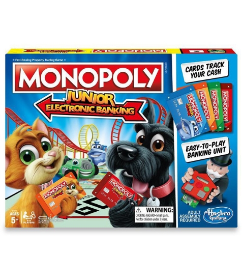 Imagine Monopoly Junior Banca Electronica Limba Romana