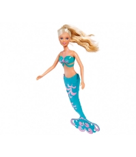 Imagine Papusi Steffi si Evi Sirene cu Delfin