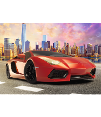 Imagine Puzzle Trefl 1000 Lamborghini Rosu