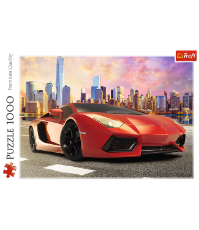 Imagine Puzzle Trefl 1000 Lamborghini Rosu