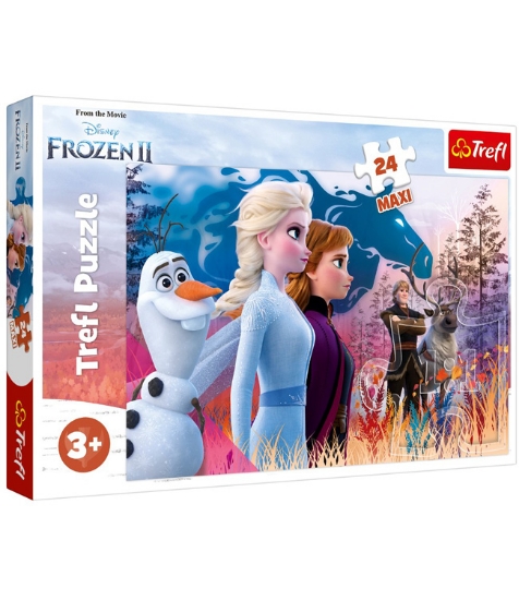 Imagine Puzzle Trefl 24 Maxi Frozen2 Calatoria Magica