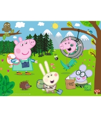 Imagine Puzzle Trefl 30 Peppa Pig in Drumetie