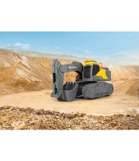 Imagine Excavator Volvo cu senile