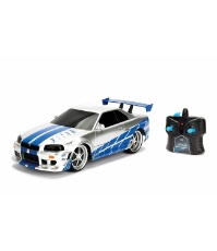 Imagine Fast And Furious RC Nissan Skyline Gtr scara 1 la 16