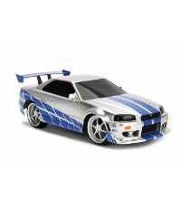 Imagine Fast And Furious RC Nissan Skyline Gtr scara 1 la 16