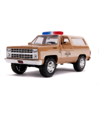 Imagine Macheta metalica 1980 Chevy Police K5 scara 1 la 24