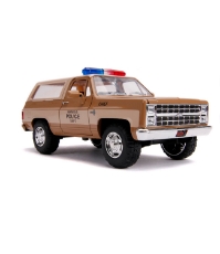 Imagine Macheta metalica 1980 Chevy Police K5 scara 1 la 24