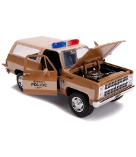 Imagine Macheta metalica 1980 Chevy Police K5 scara 1 la 24
