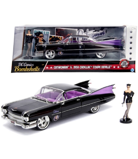 Imagine DC Comics Bombshells 1959 Cadillac Cat Woman scara 1 la 24