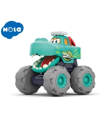 Imagine Masinuta bebe Monster Truck Crocodilul
