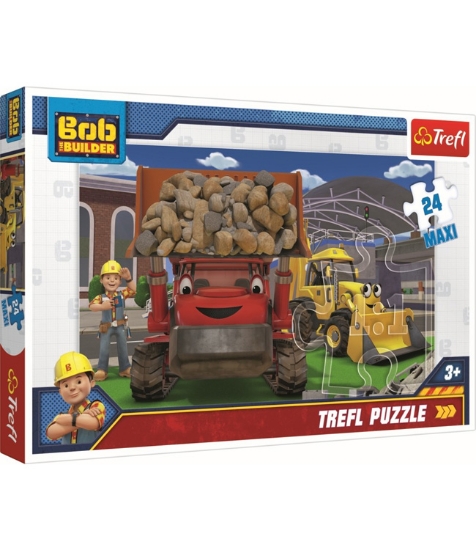 Imagine Puzzle Trefl 24 Maxi Bob Constructorul