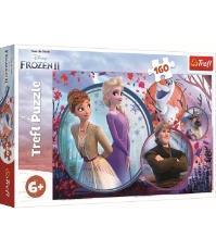 Imagine Puzzle Trefl 160 Universul Frozen2