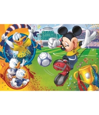Imagine Puzzle Trefl 100 Mickey Mouse pe Terenul de sport