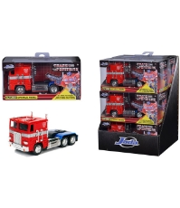 Imagine Masinuta metalica Transformers  G1 Optimus Prime scara 1 la 32