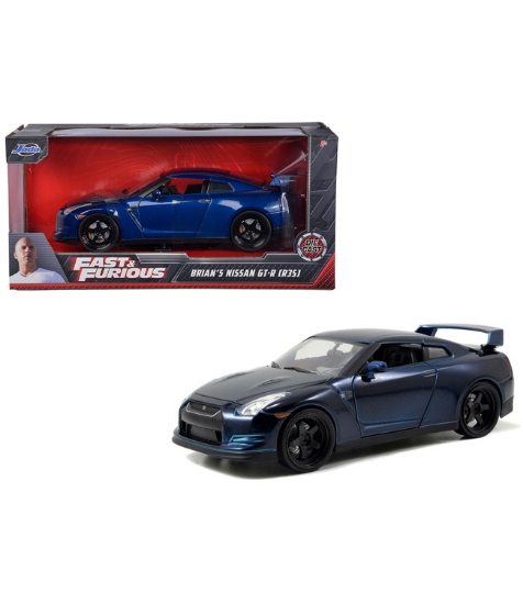 Imagine Masinuta metalica Fast And Furious 2009 Nissan Gt-R scara 1 la 24
