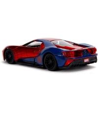 Imagine Masinuta metalica Spiderman 2017 Ford GT scara 1 la 32