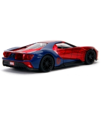 Imagine Masinuta metalica Spiderman 2017 Ford GT scara 1 la 32