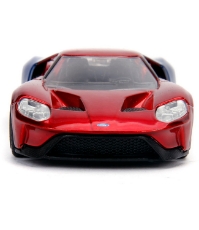 Imagine Masinuta metalica Spiderman 2017 Ford GT scara 1 la 32