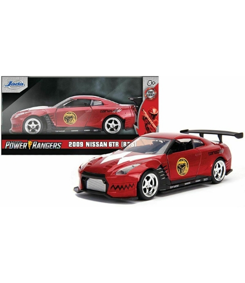 Imagine Masinuta metalica Power Rangers 2009 Nissan GT-R R35 scara 1 la 32