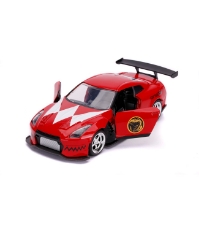 Imagine Masinuta metalica Power Rangers 2009 Nissan GT-R R35 scara 1 la 32