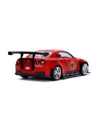 Imagine Masinuta metalica Power Rangers 2009 Nissan GT-R R35 scara 1 la 32