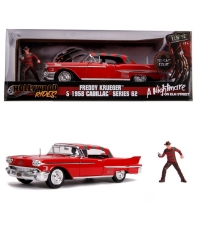 Imagine Macheta metalica Freddy Krueger 1958 Cadillac Model 62 scara 1 la 24