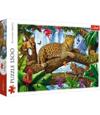 Imagine Puzzle Trefl 1500 Jaguar Intr-O Pauza Odihnitoare