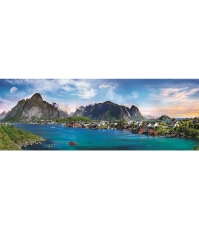 Imagine Puzzle Trefl Panorama 500 Arhipelagul Norvegian Lofoten