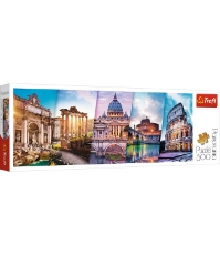 Imagine Puzzle Trefl 500 Panorama Calatorind in Italia